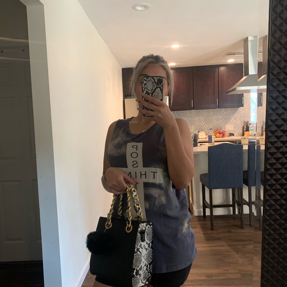 Snake print purse - Picture 7 of 7